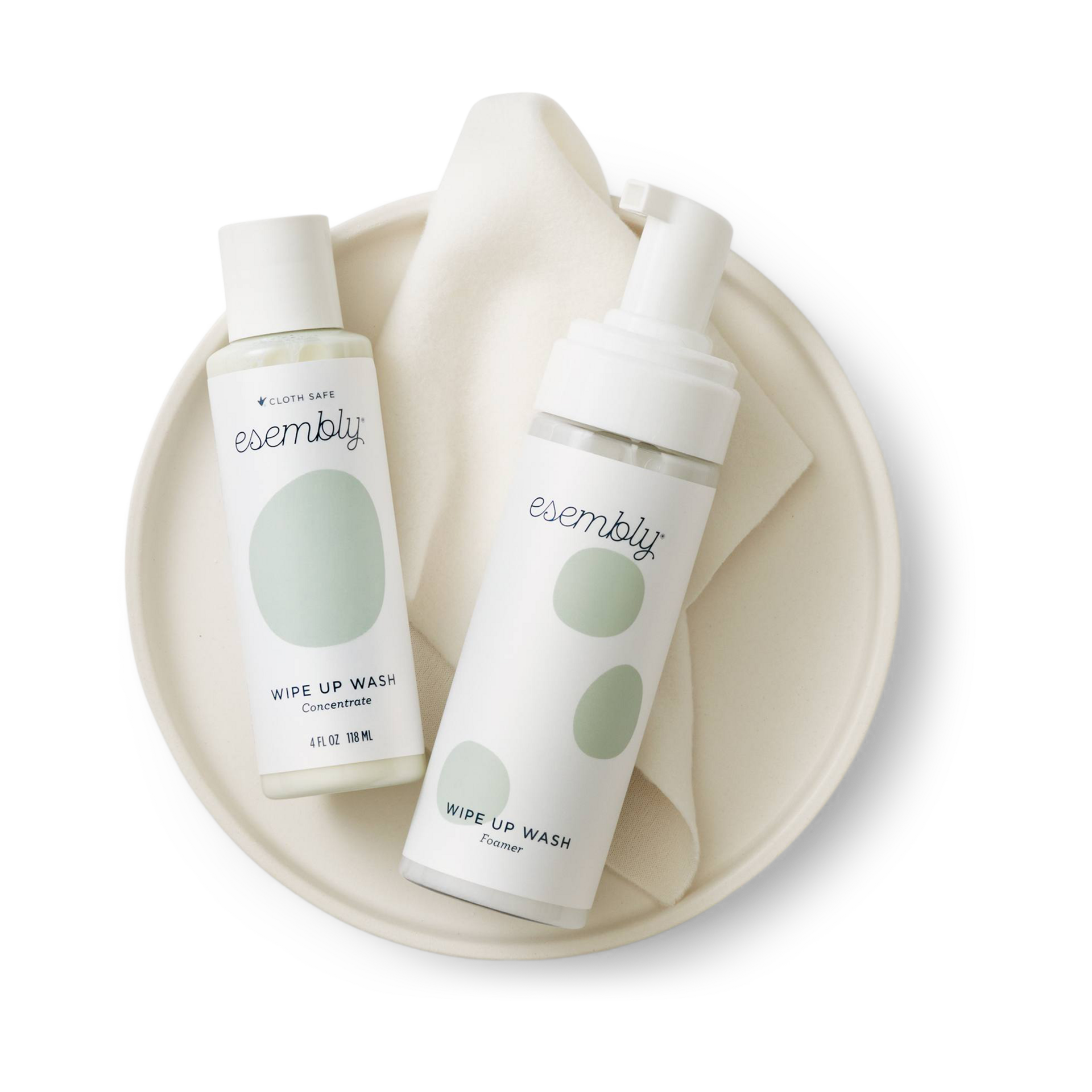 Esembly Foaming Wipe Up Wash Kit.