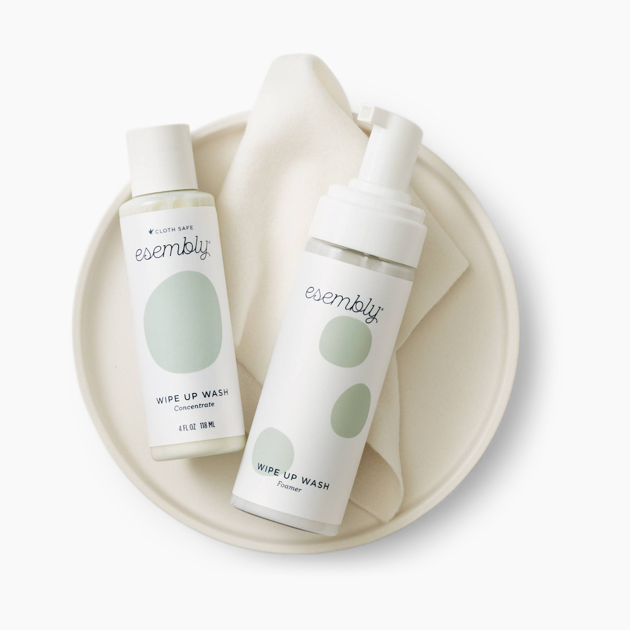 Esembly Foaming Wipe Up Wash Kit.