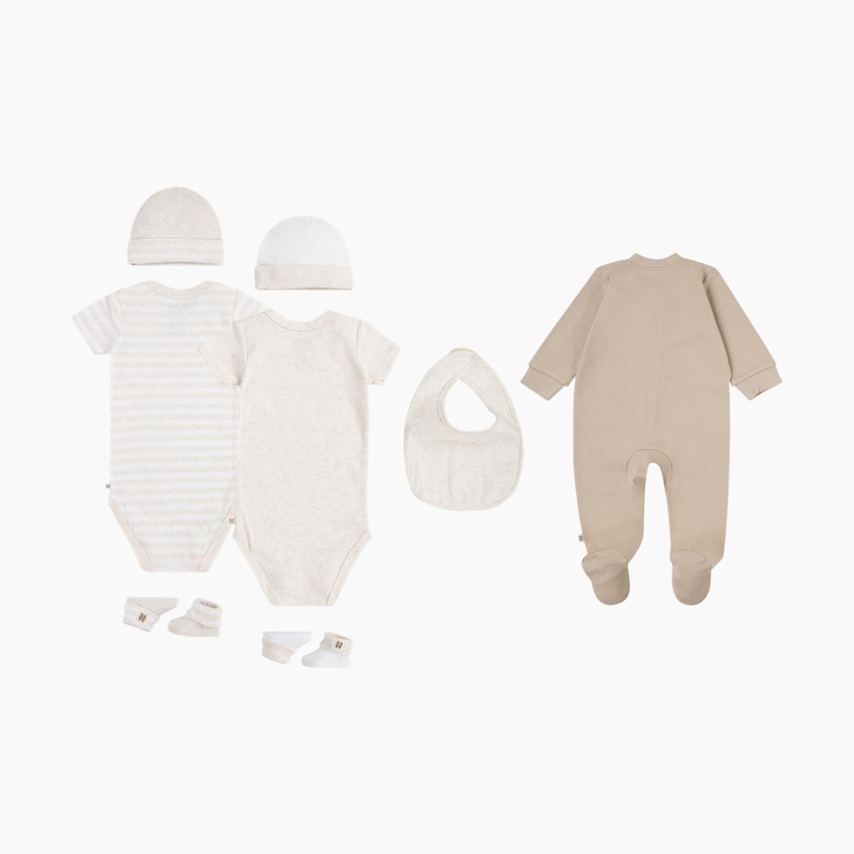 Huggies 8-Pack Gift Box Set - Oatmeal Heather, 0-6 M.