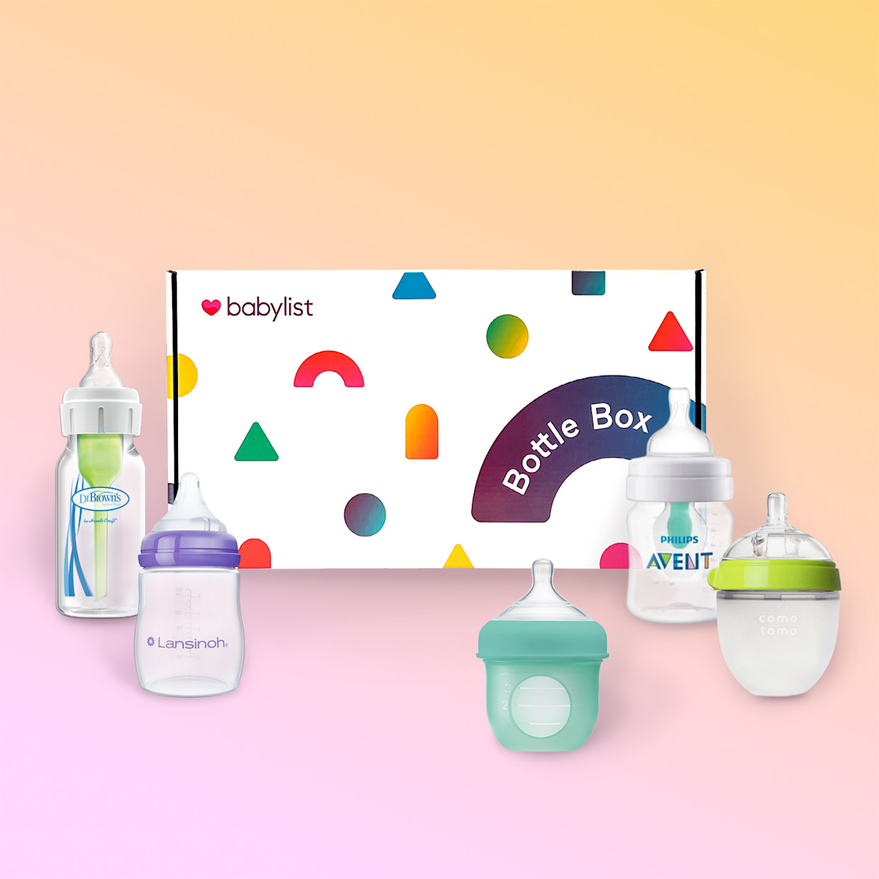 Babylist Bottle Box (5 Bottles).