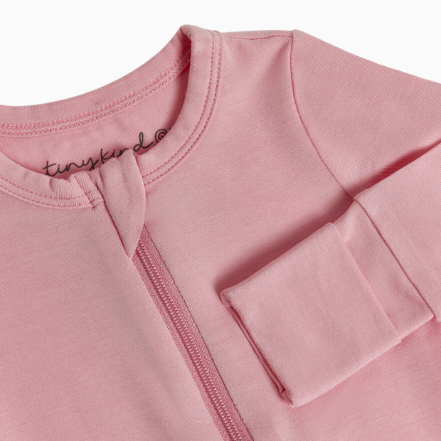 Tiny Kind Bamboo Viscose Convertible Solid Footie.