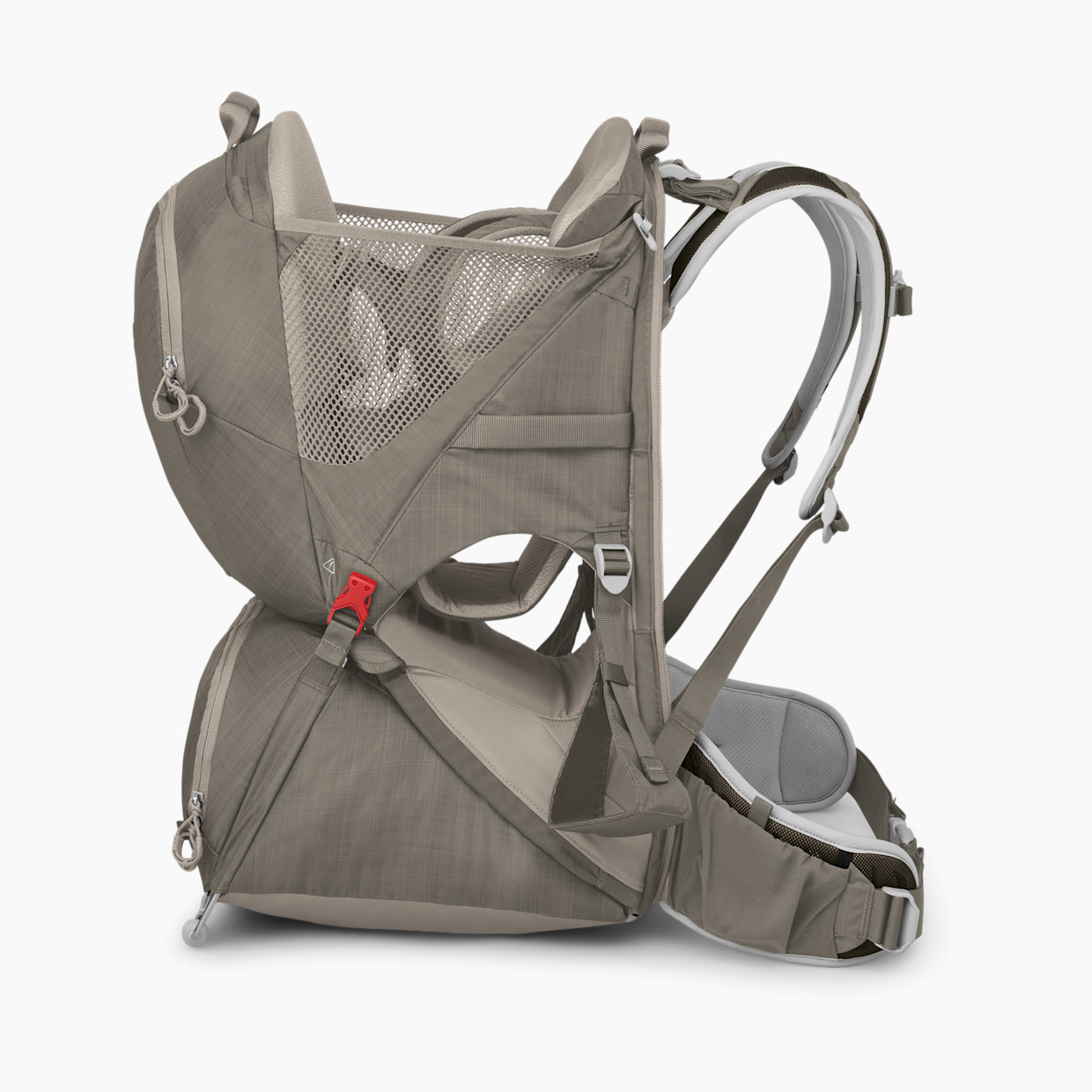 Osprey Poco LT Child Carrier - Tan Concrete.
