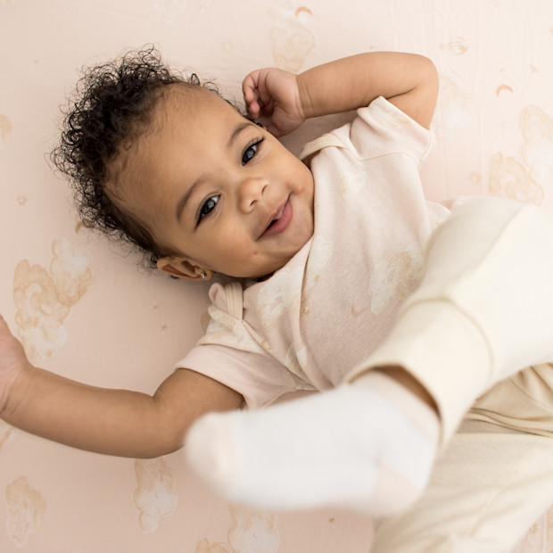 Burt's Bees Baby Organic Short Sleeve Bodysuit & Pant Set (3 Pack).