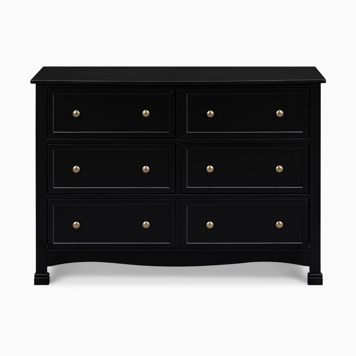 daVinci Kalani 6-Drawer Double Wide Dresser - Ebony.