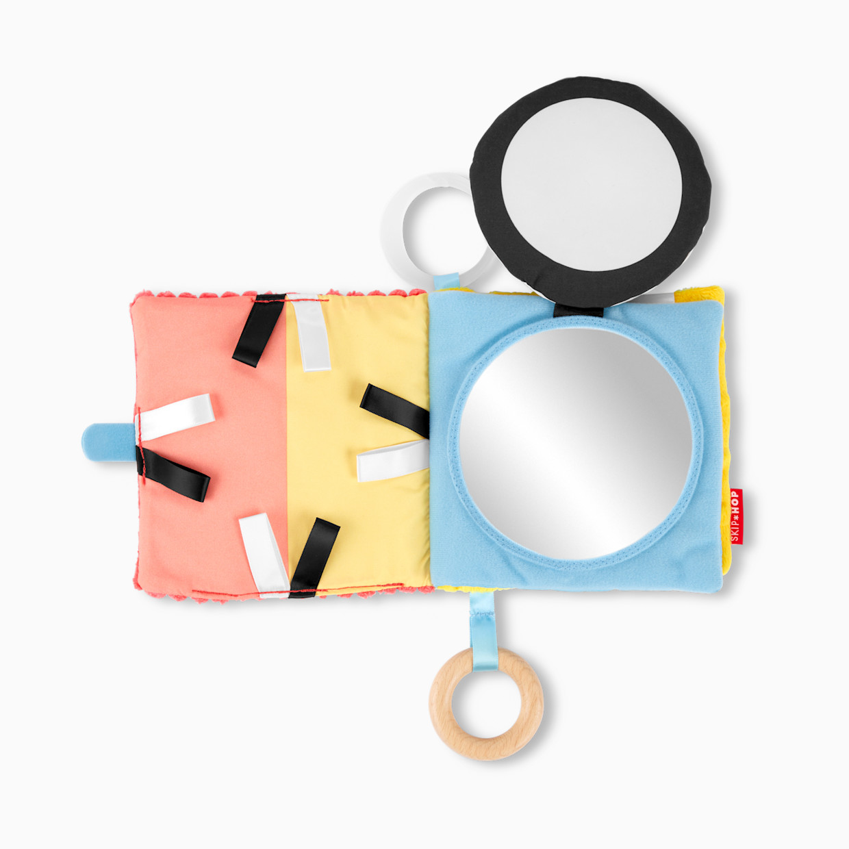 Skip Hop Discoverosity Soft Baby Activity Book - Montessori-Inspired.