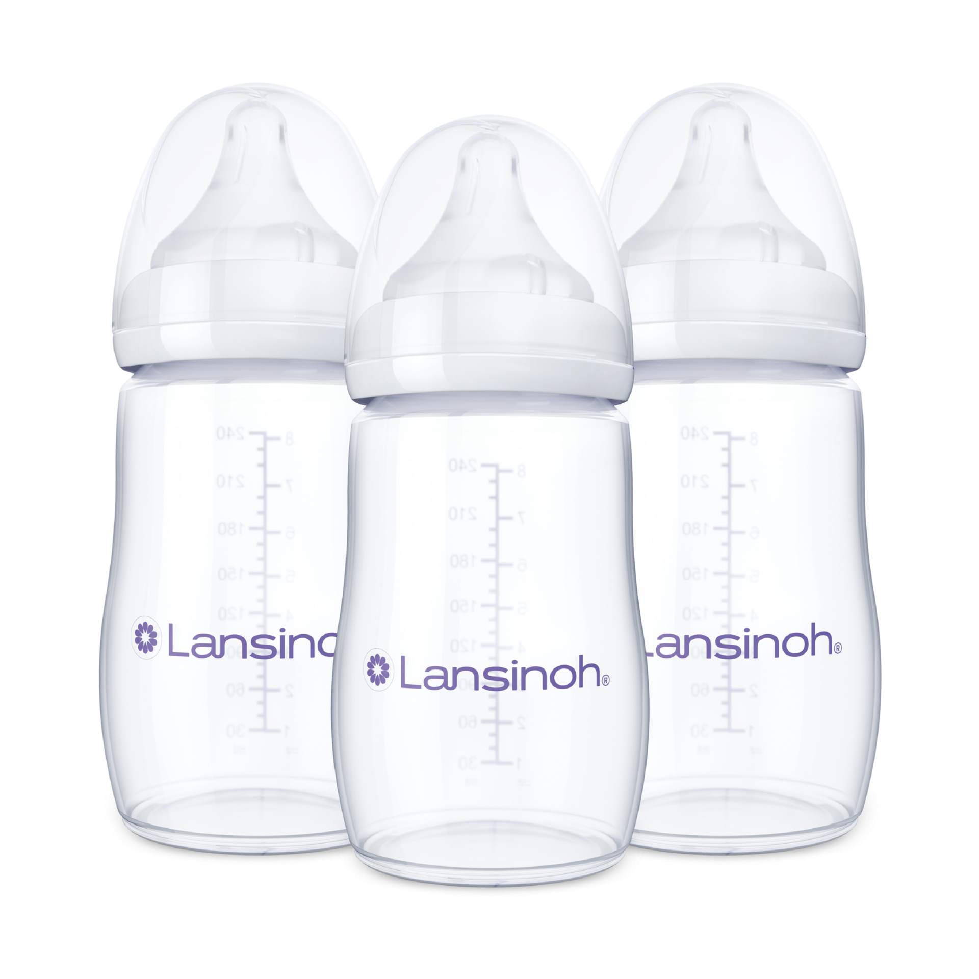 Lansinoh Anti-Colic Baby Bottles.