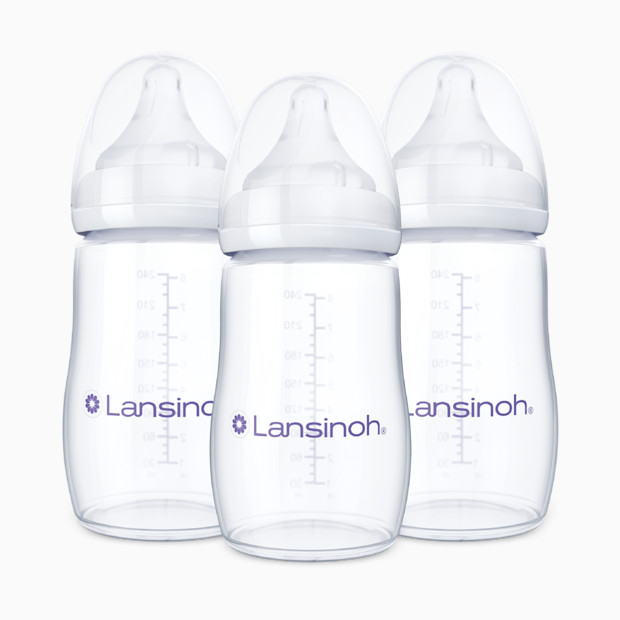 Lansinoh Anti-Colic Baby Bottles.