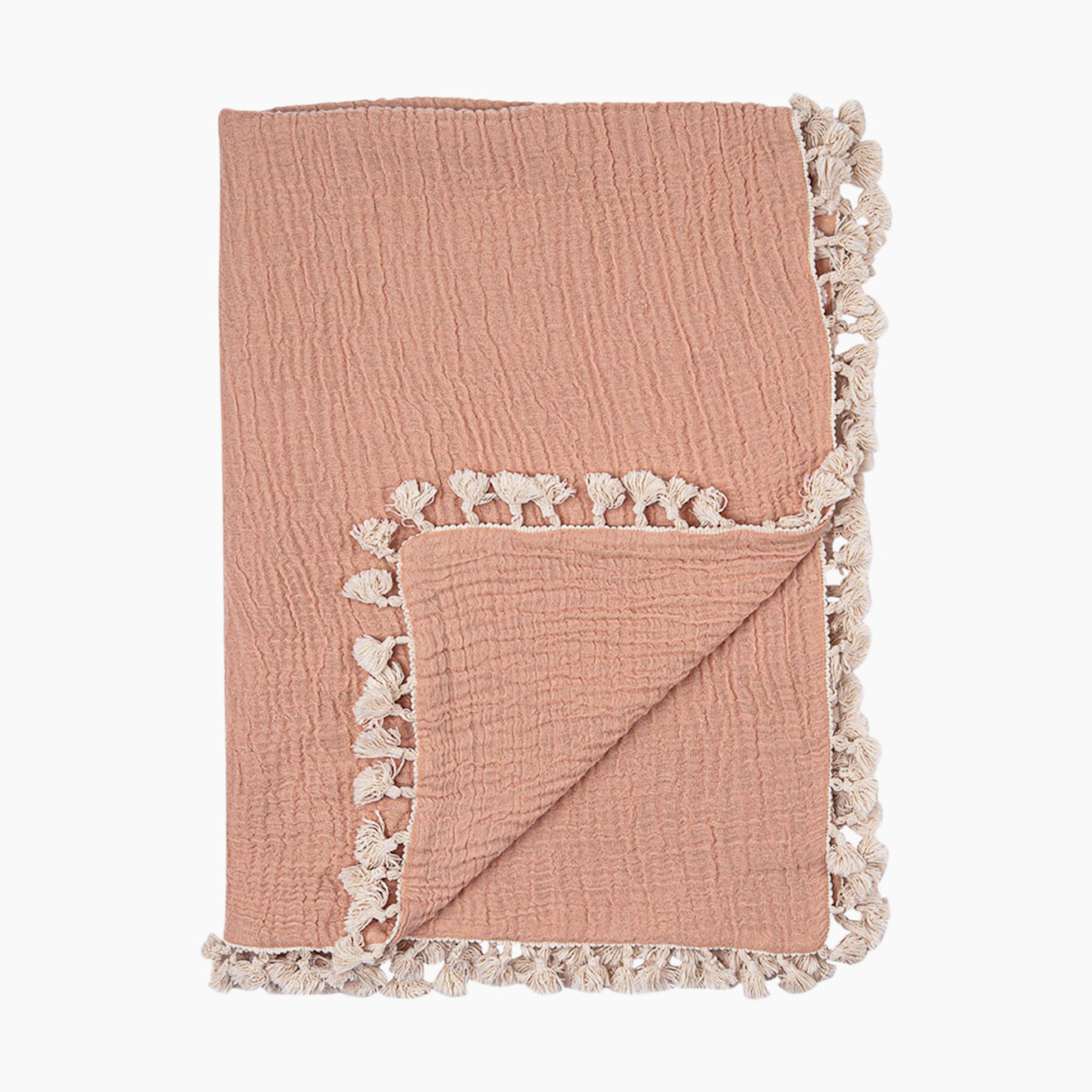 Crane Baby 6 Layer Muslin Blanket - Copper.