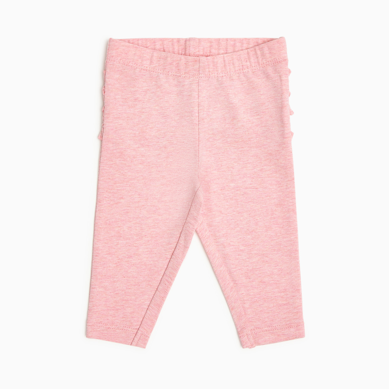 Small Story Organic Cotton Ruffle Bodysuit, Pant & Headband 6-Piece Set - Leopard, Floral & Pink, 0-3 M.