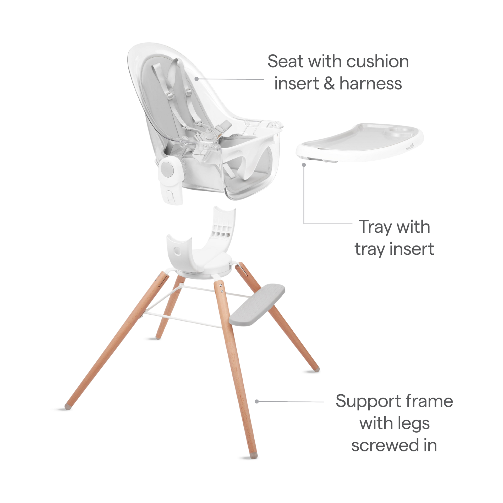 Munchkin 360 Cloud Baby High Chair.