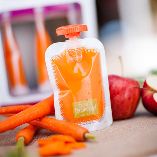 Infantino 50-Pack Squeeze Pouches.