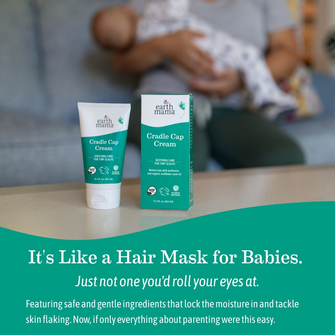 Earth Mama Cradle Cap Cream - 2 Fl Oz.