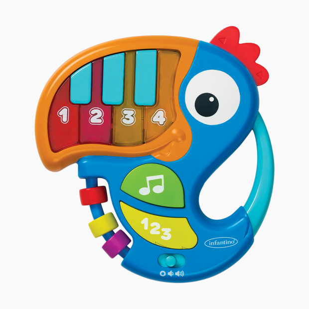 Infantino Piano & Numbers Learning Toucan - Blue.
