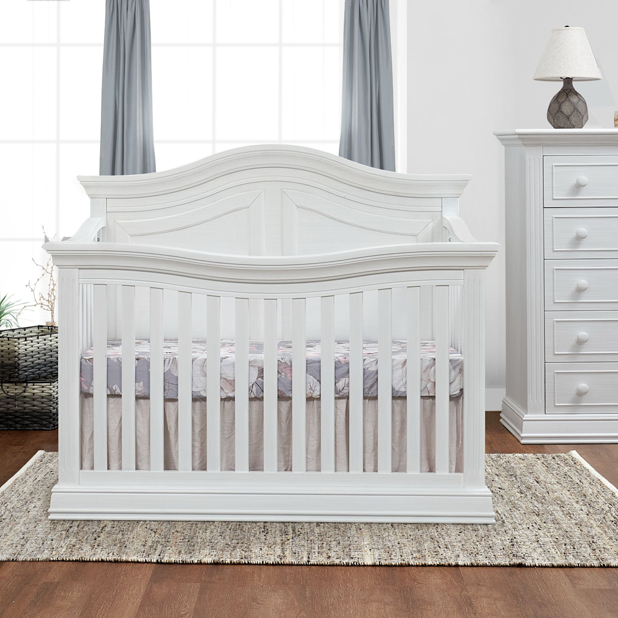 Sorelle Providence Crib - Vintage White.