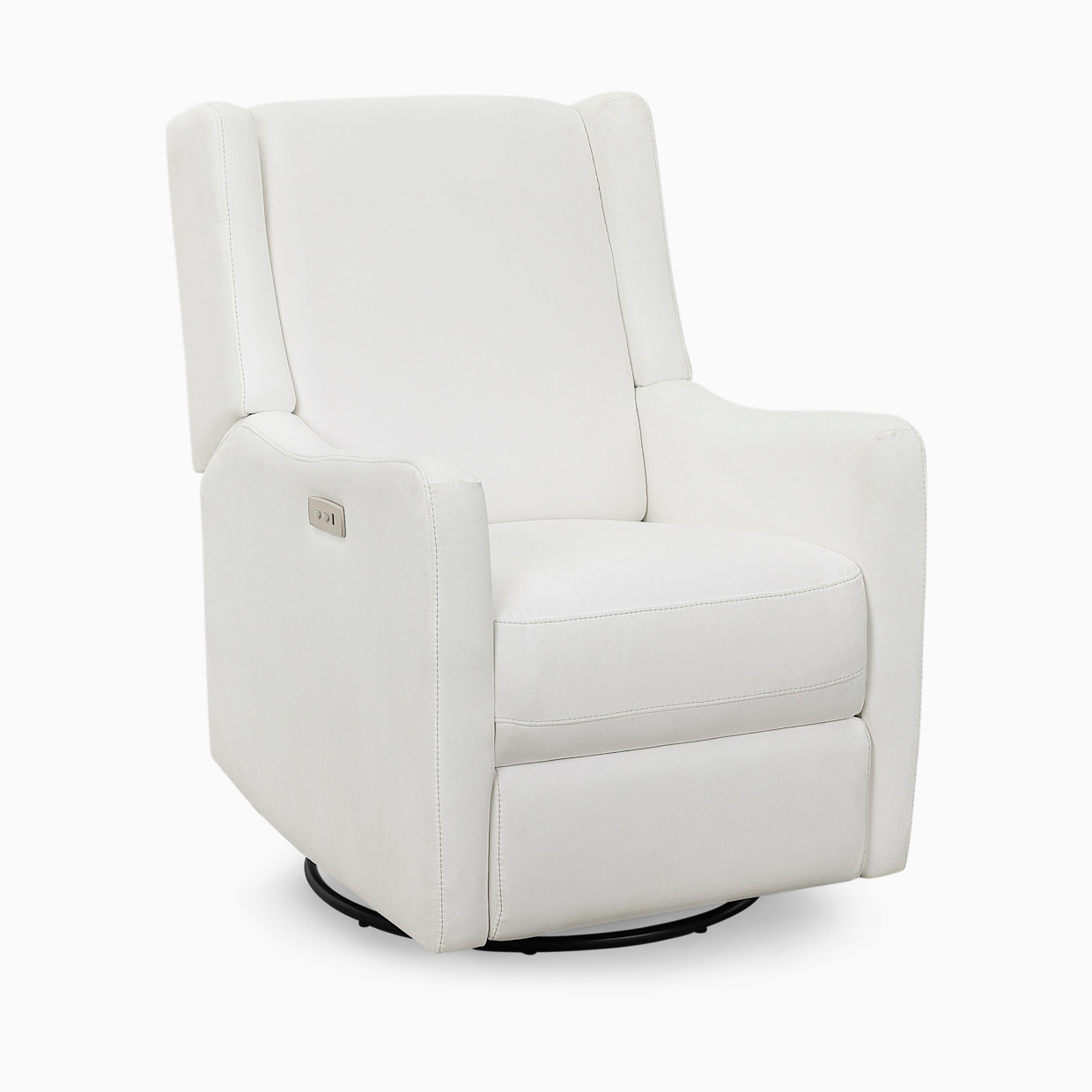 Delta Children Mercer Electronic Power Recliner and Swivel Glider - Pearl.