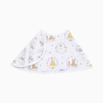 aden + anais Disney Burpy Baby Bib, 100% Cotton Muslin, Soft Absorbent 4 Layers, Multi-Use Burp Cloth and Bib, 22.5” X 11”, Single, Winnie the Pooh and Friends