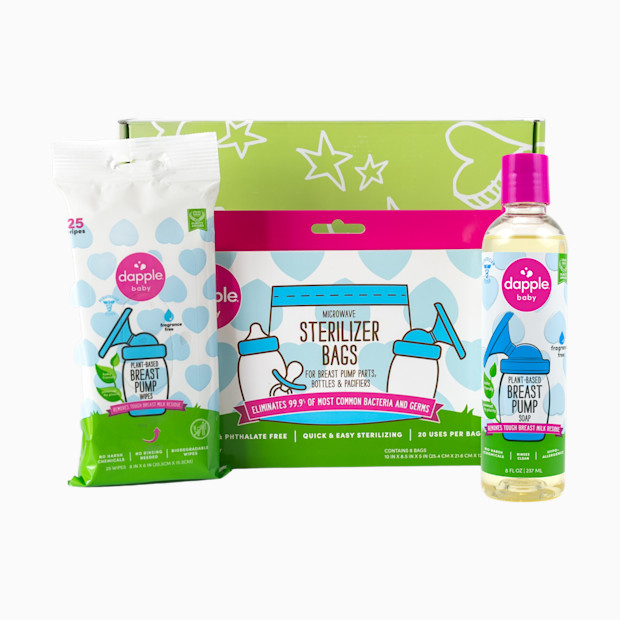 Dapple Breast Pump Cleaning Essentials Gift Set.