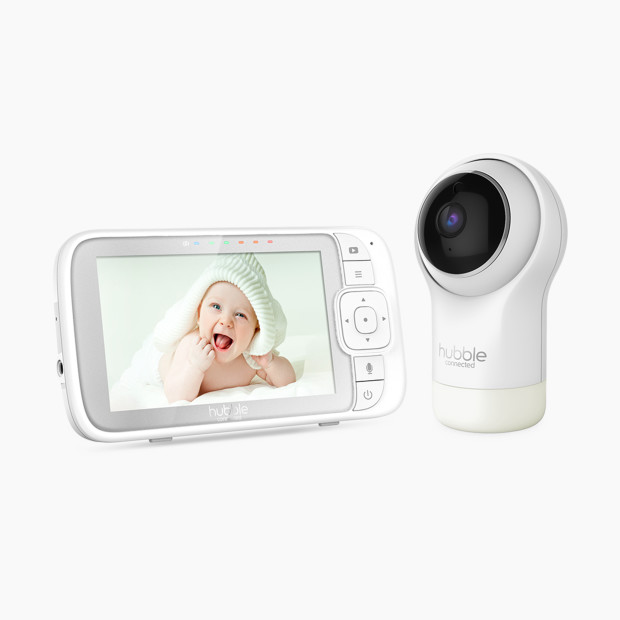 Hubble Connected Nursery View Pro: 5" Baby Monitor with Pan, Tilt &amp; Zoom - 1 Camera.