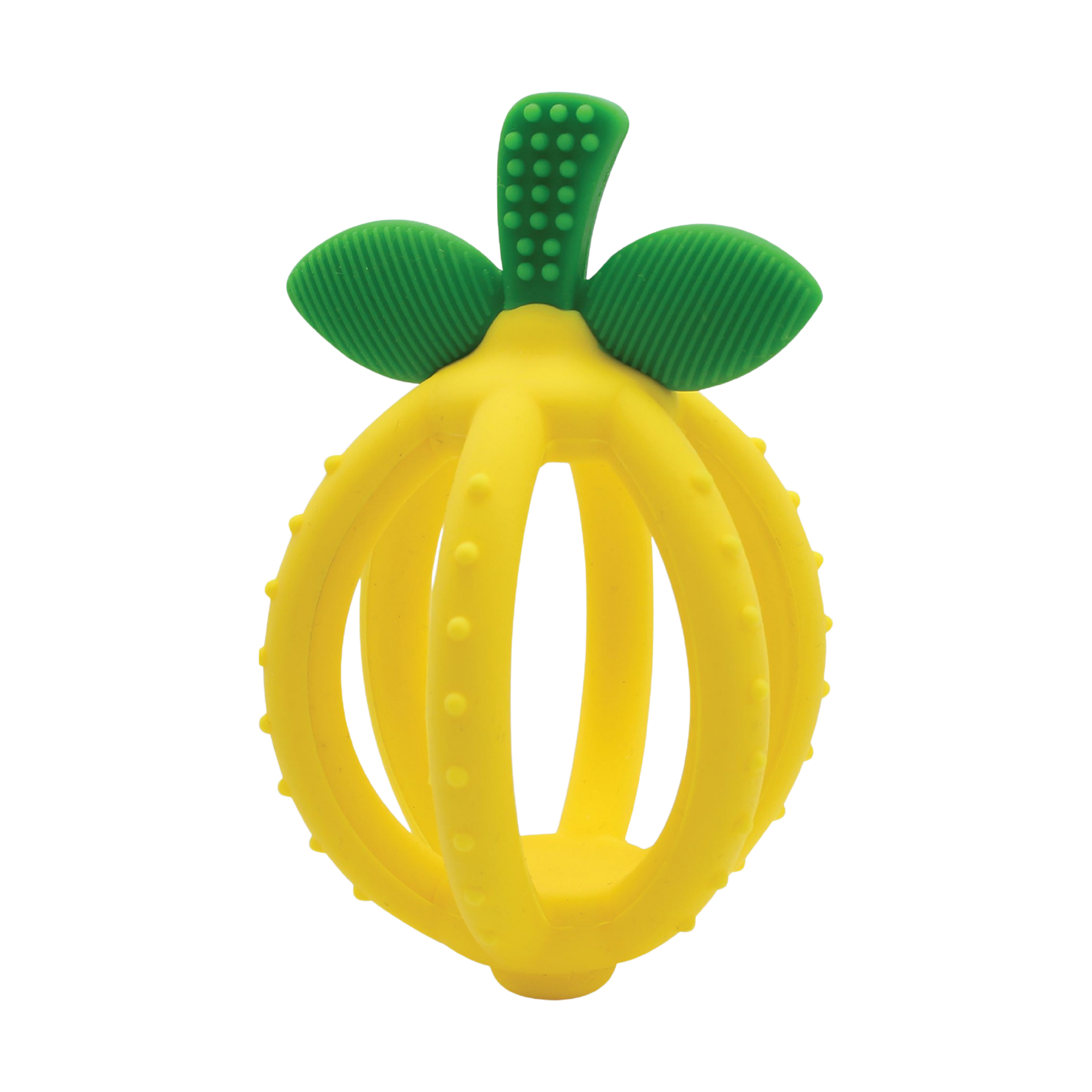 Itzy Ritzy Soothing Silicone Teether - Lemon Drop.