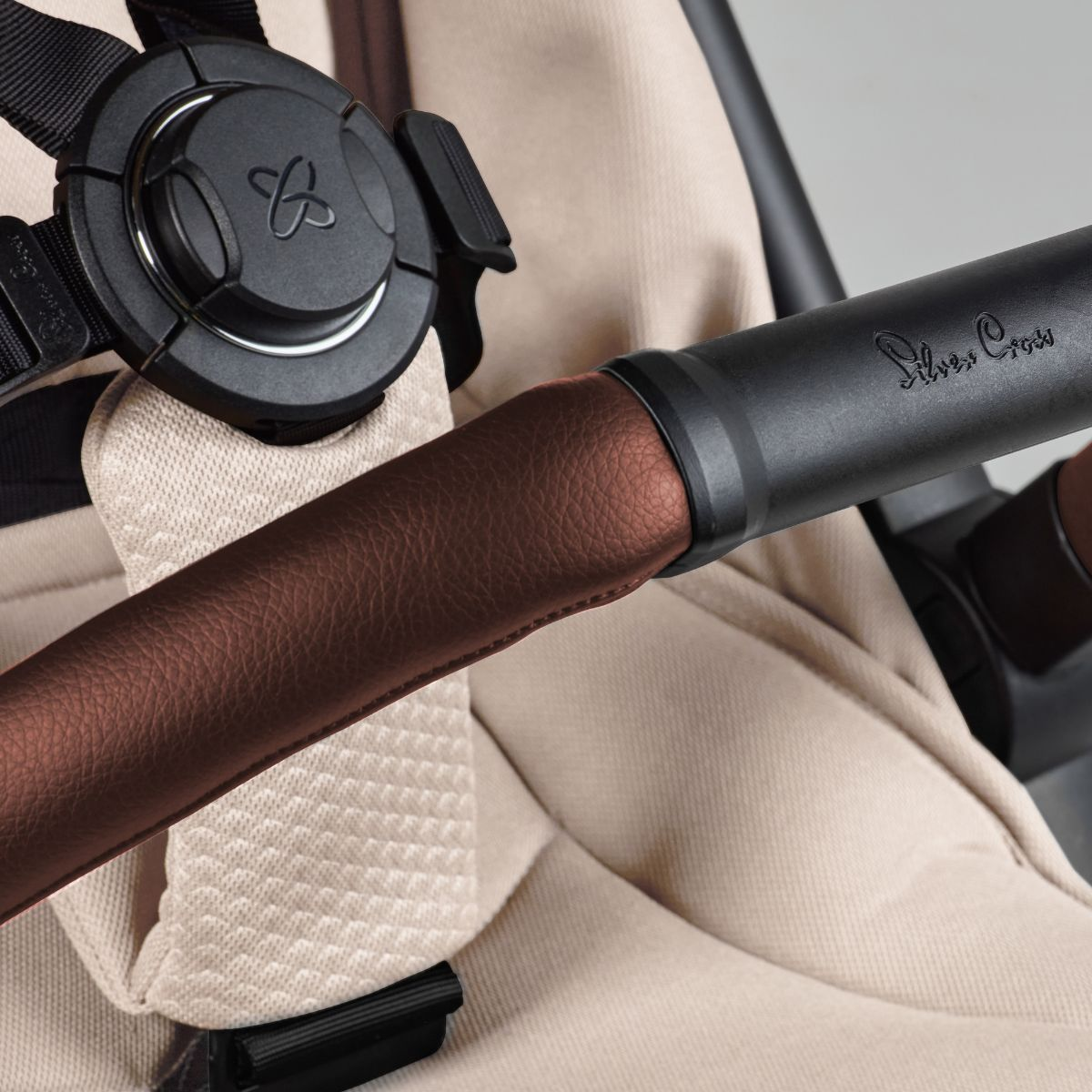 Silver Cross Jet 5 Stroller - Almond.