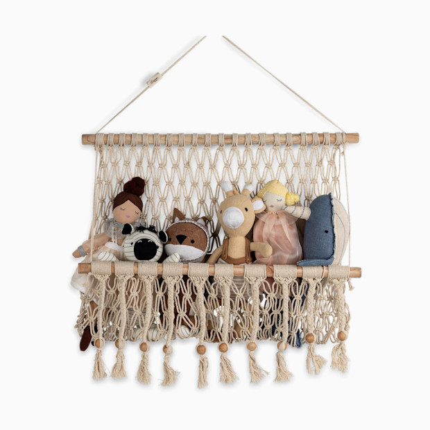 Crane Baby Willow Macrame Storage Wall Decor.