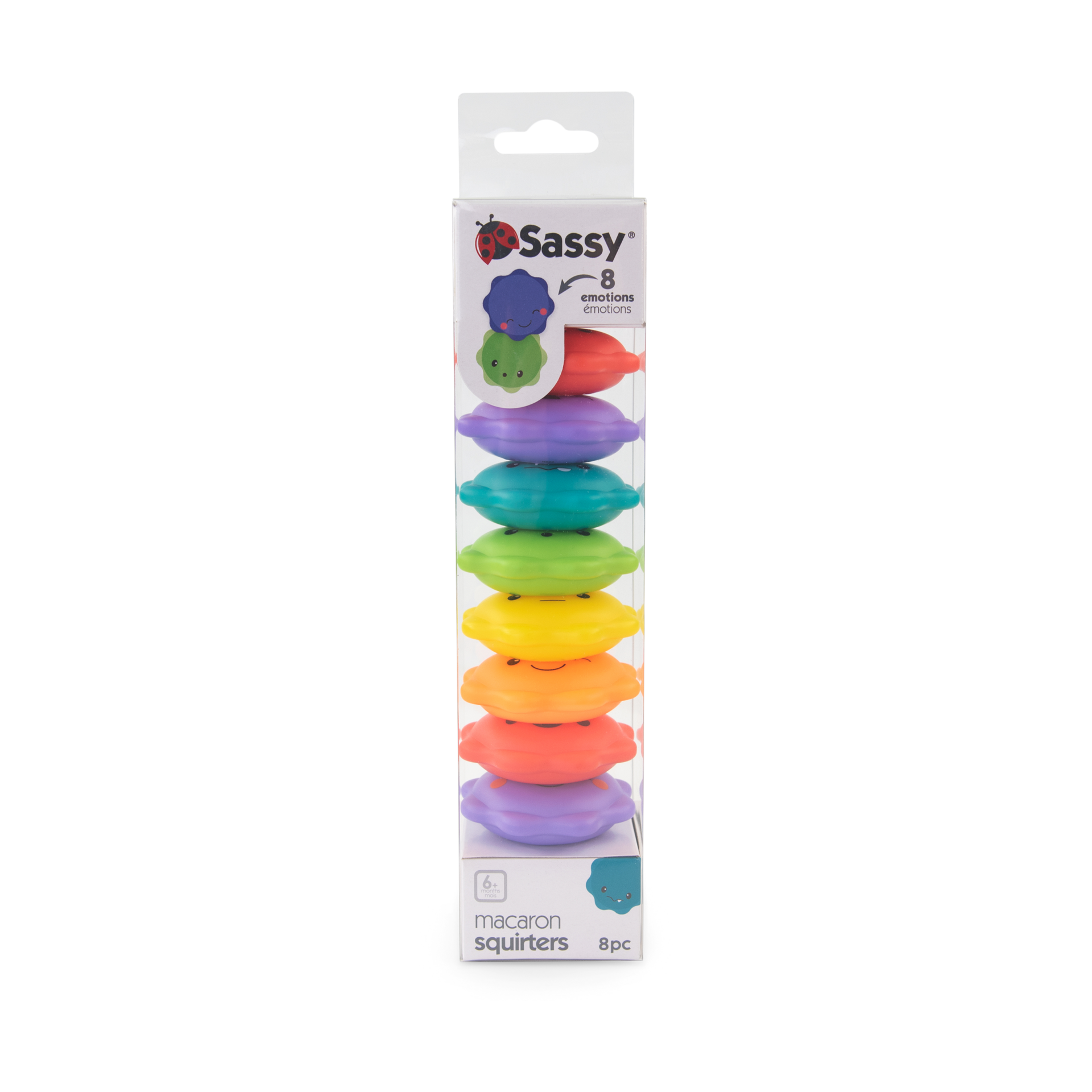 Sassy Macaron Squirter 8 PC.