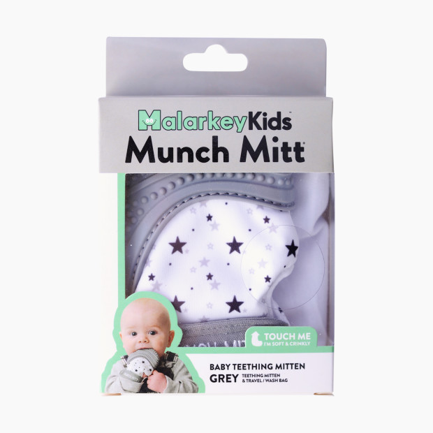 Malarkey Kids Munch Mitt - Grey/Stars.