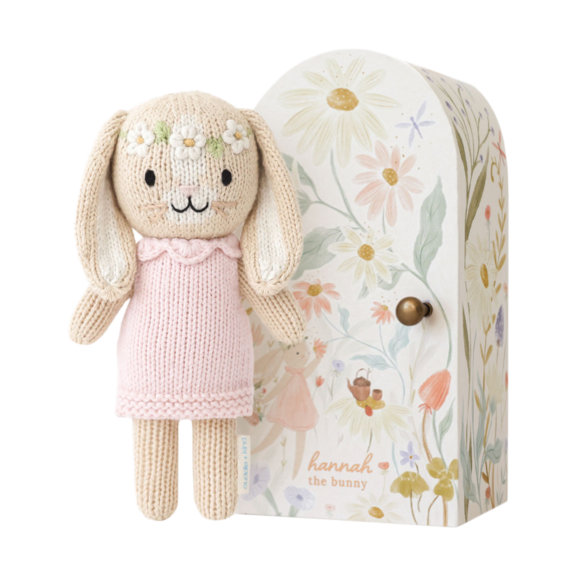 cuddle+kind Tiny Hand-Knit Doll.