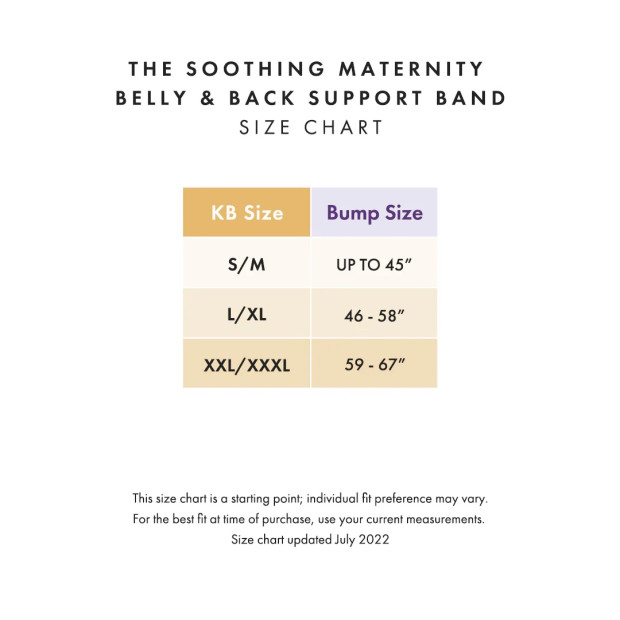 Kindred Bravely Soothing Maternity Belly & Back Support Band - Soft Pink, L/Xl.