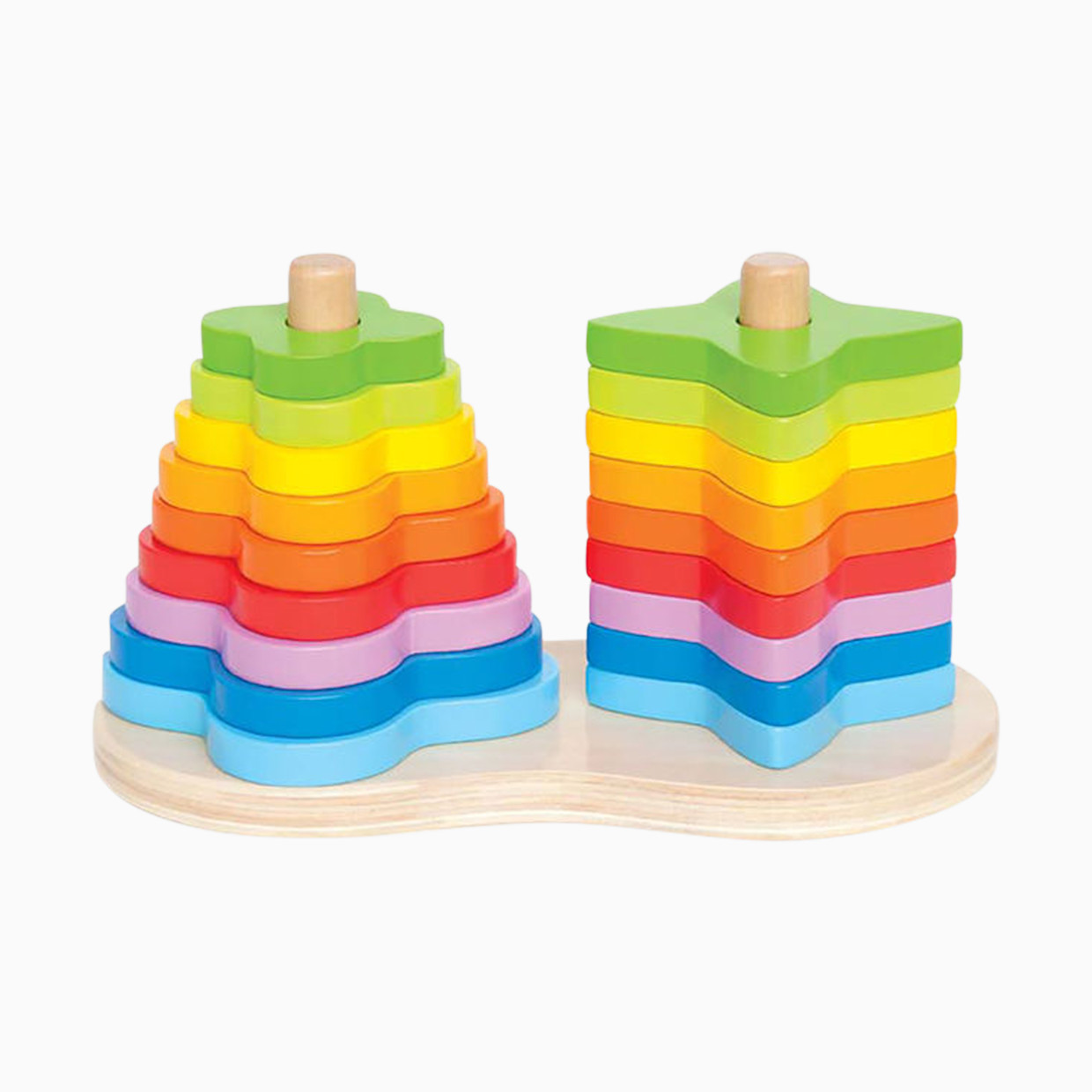 Hape Double Rainbow Stacker.