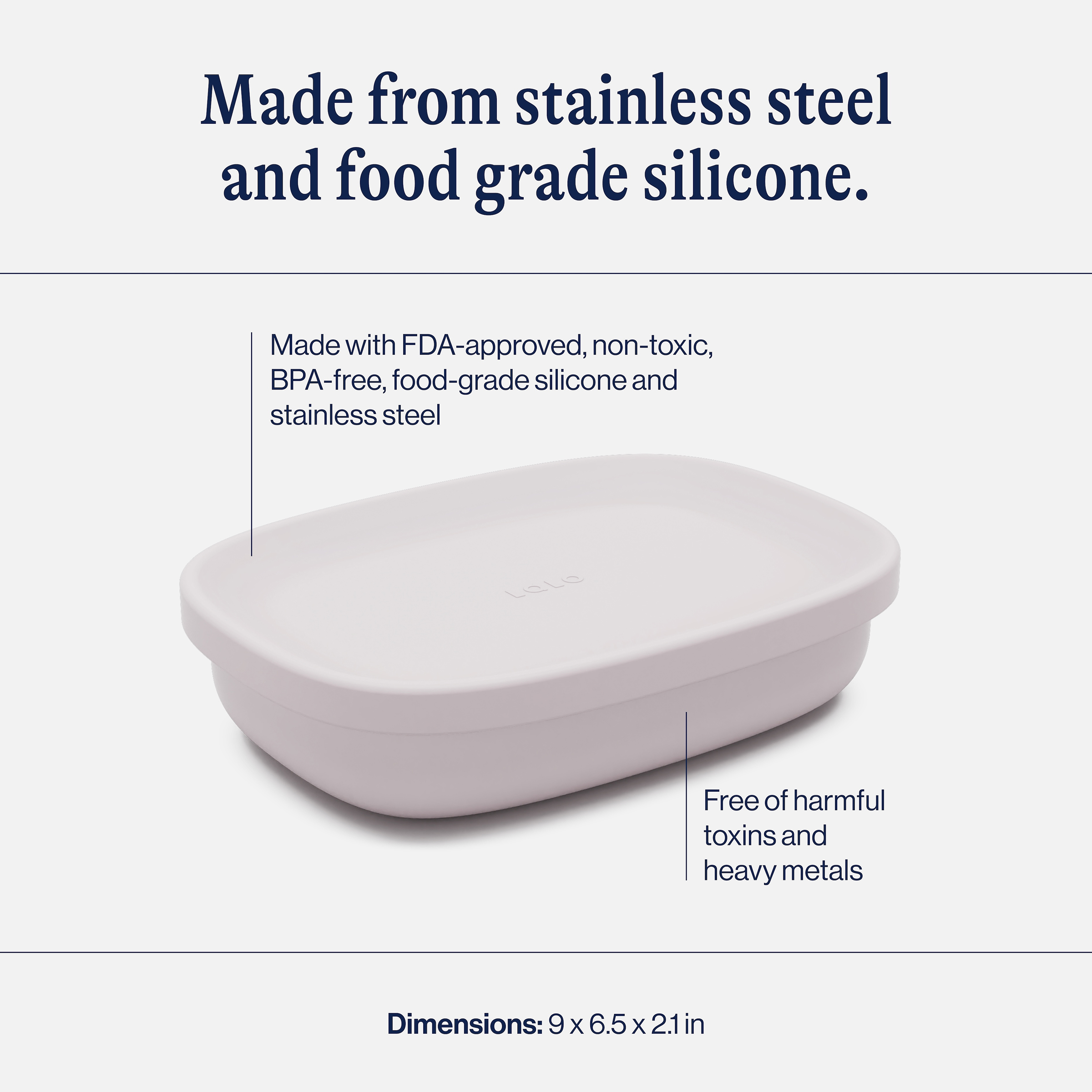 Lalo Bento Box - Lavender.