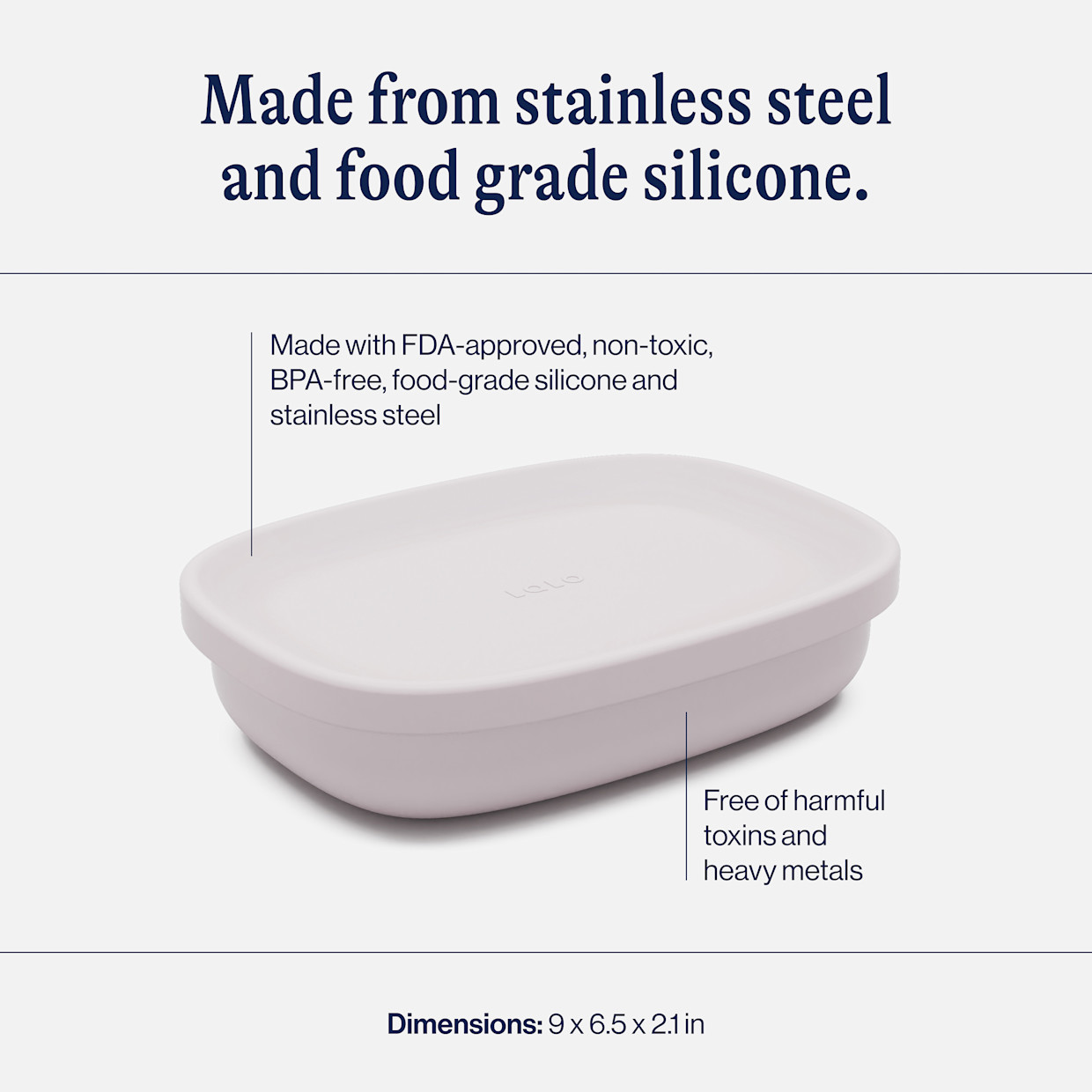 Lalo Bento Box - Lavender.