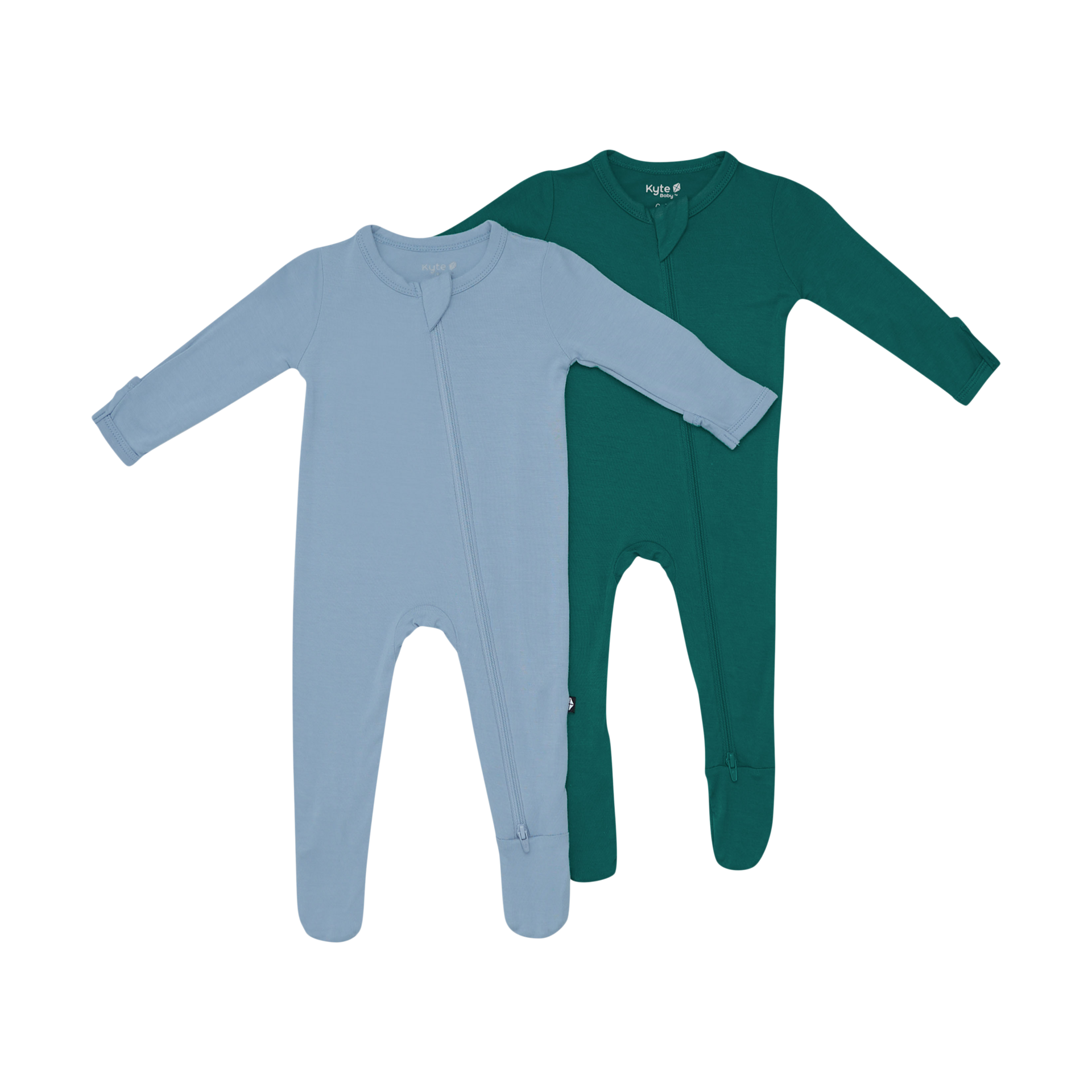 Kyte Baby Zipper Footie Bundle (2 Pack).