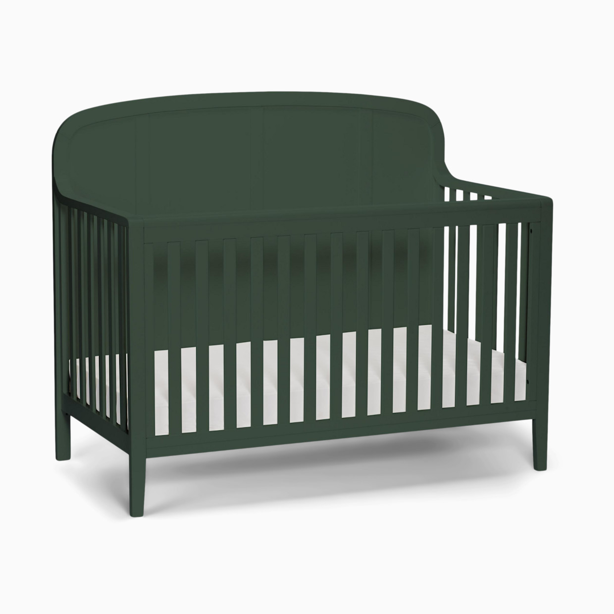 Little Seeds Briar Headboard Crib - Bottle Green.
