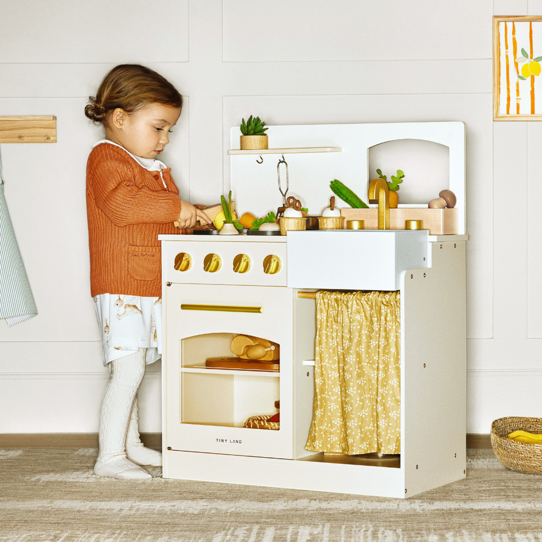 Tiny Land Honey Kitchenette - Little Chef's First Kitchen.