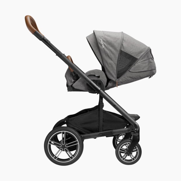 Nuna MIXX Next with Mag Buckle and PIPA Rx Travel System - Granite.