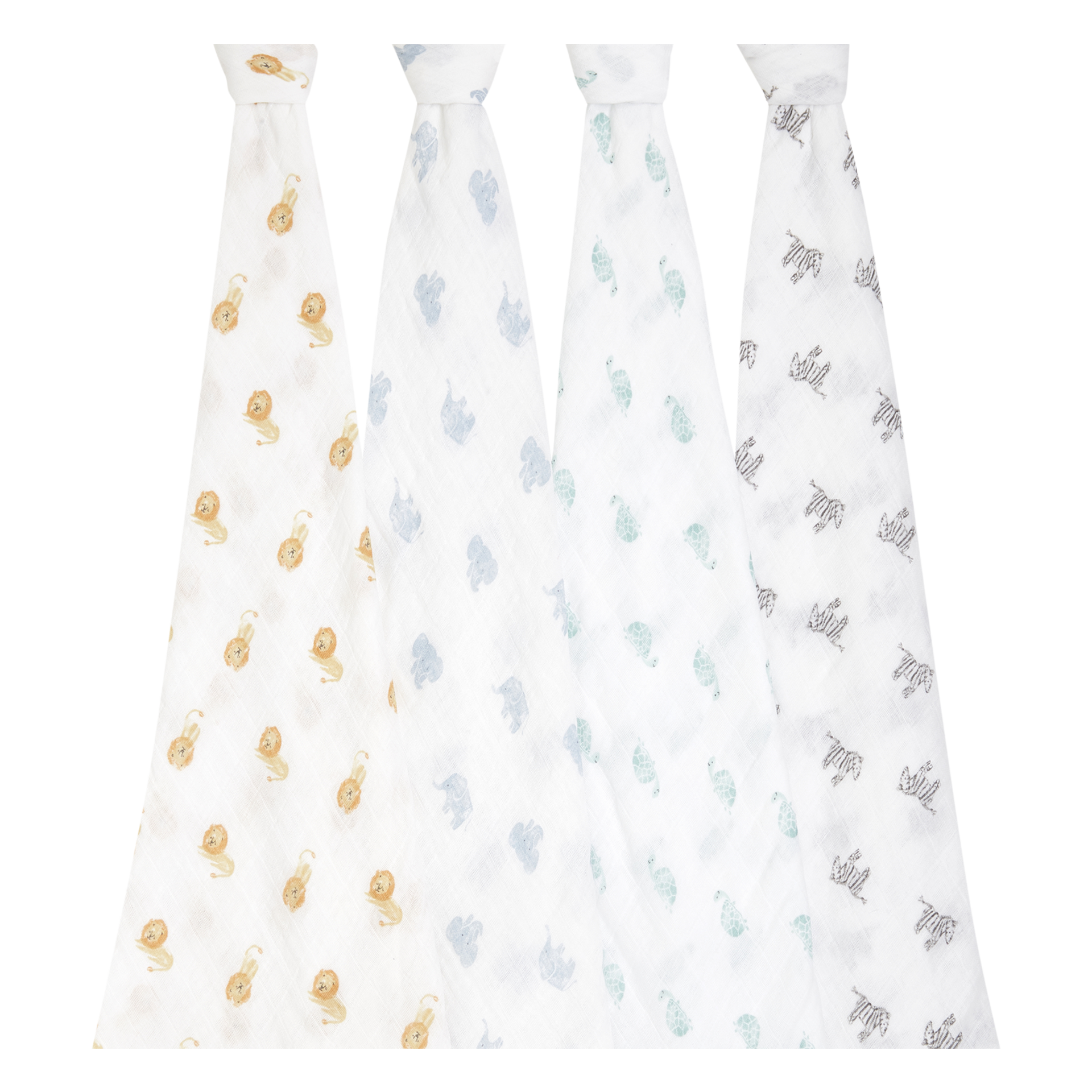 Cotton Muslin Swaddle 4-Pack.
