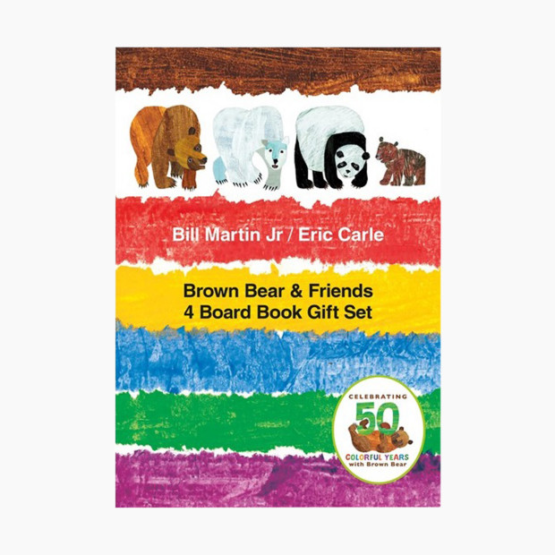 Macmillan Brown Bear & Friends 4 Board Book Gift Set.