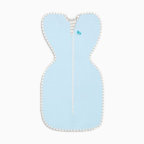 Love To Dream Swaddle UP, Blue, Small, 7-13 lbs., Dramatically better sleep, Allow baby to sleep in their preferred arms up position for self-soothing, snug fit calms startle reflex