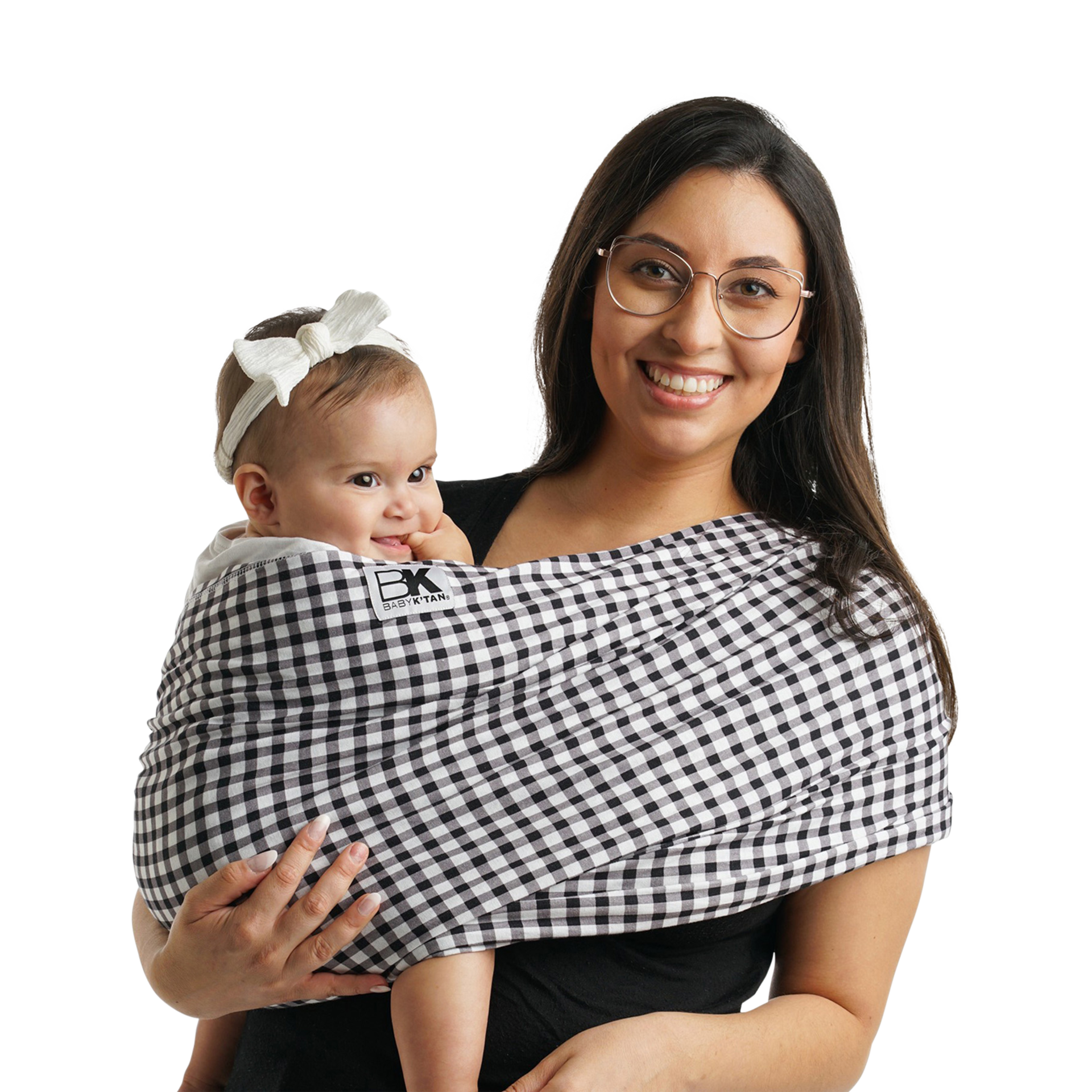 Baby K'tan Print Baby Wrap Carrier Gingham, XxSmall Babylist Shop