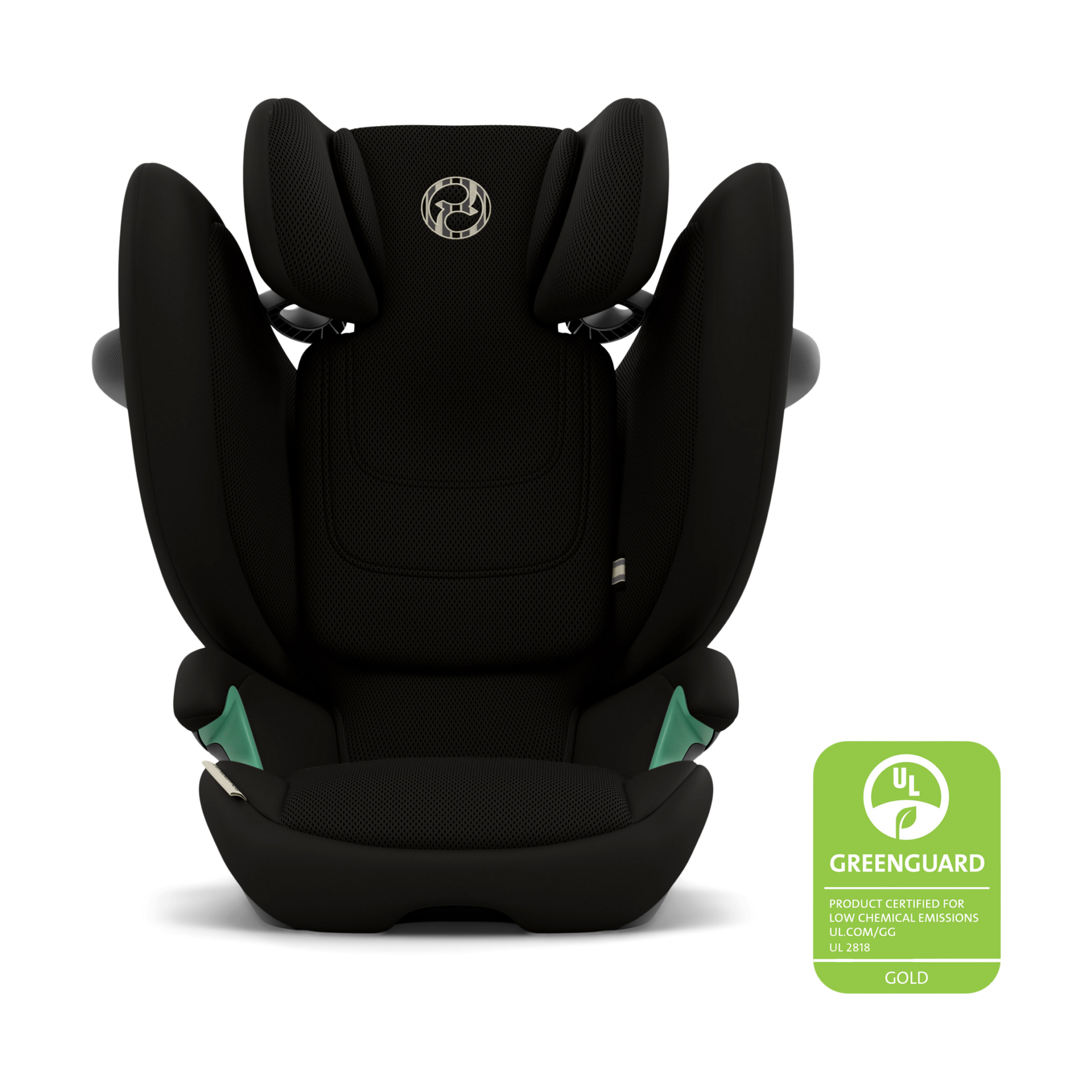 Cybex Solution G2 Folding Travel High-Back Booster - Moon Black.