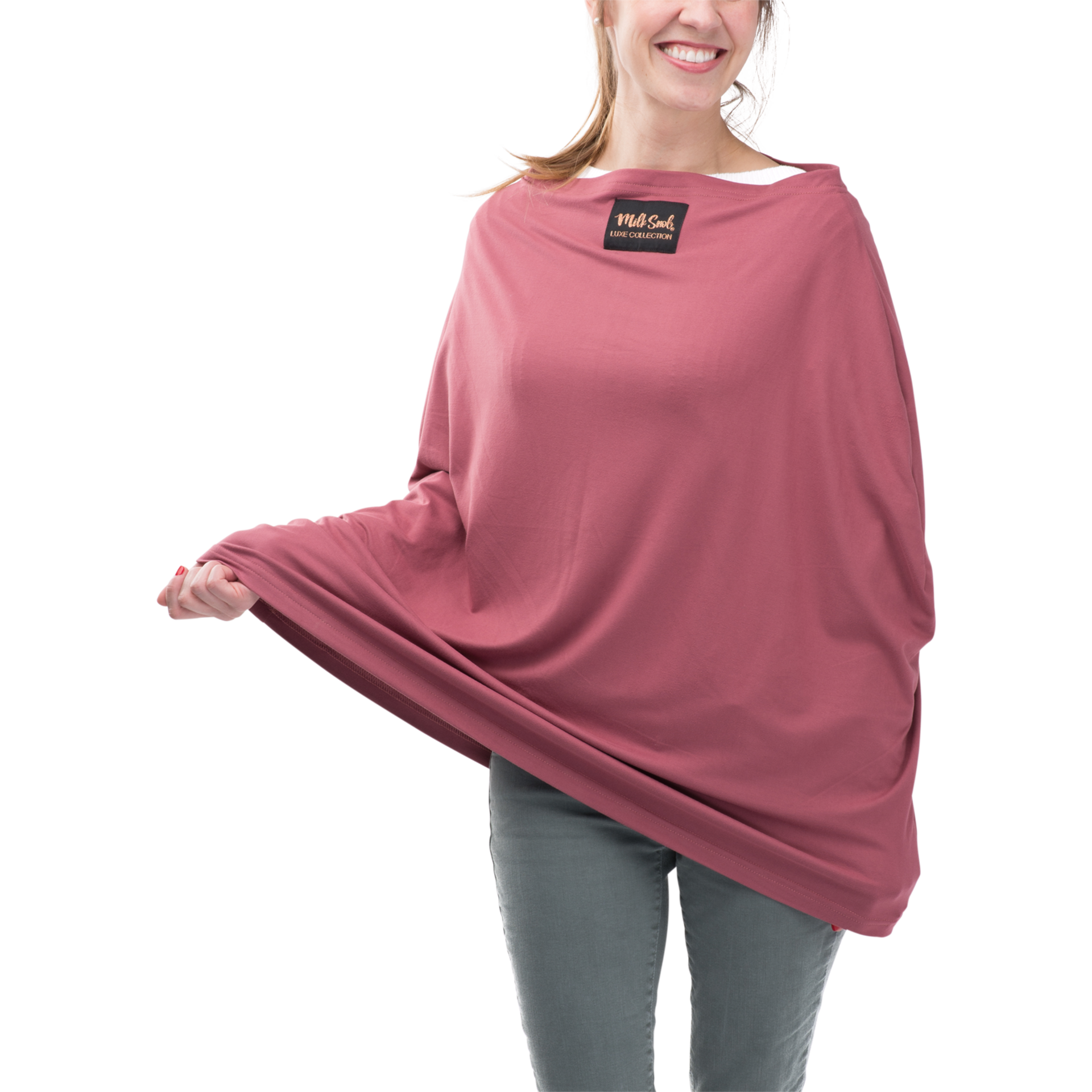 Milk Snob 5-in-One Luxe Cover - Ash Rose.