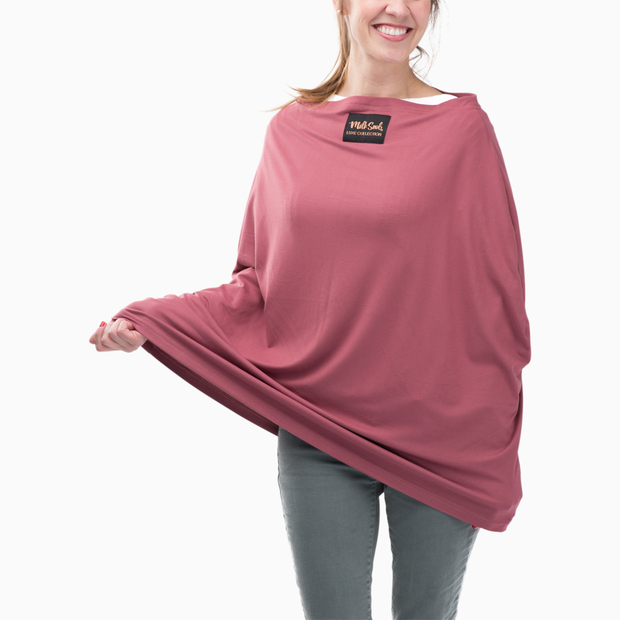 Milk Snob 5-in-1 Luxe Cover - Ash Rose.