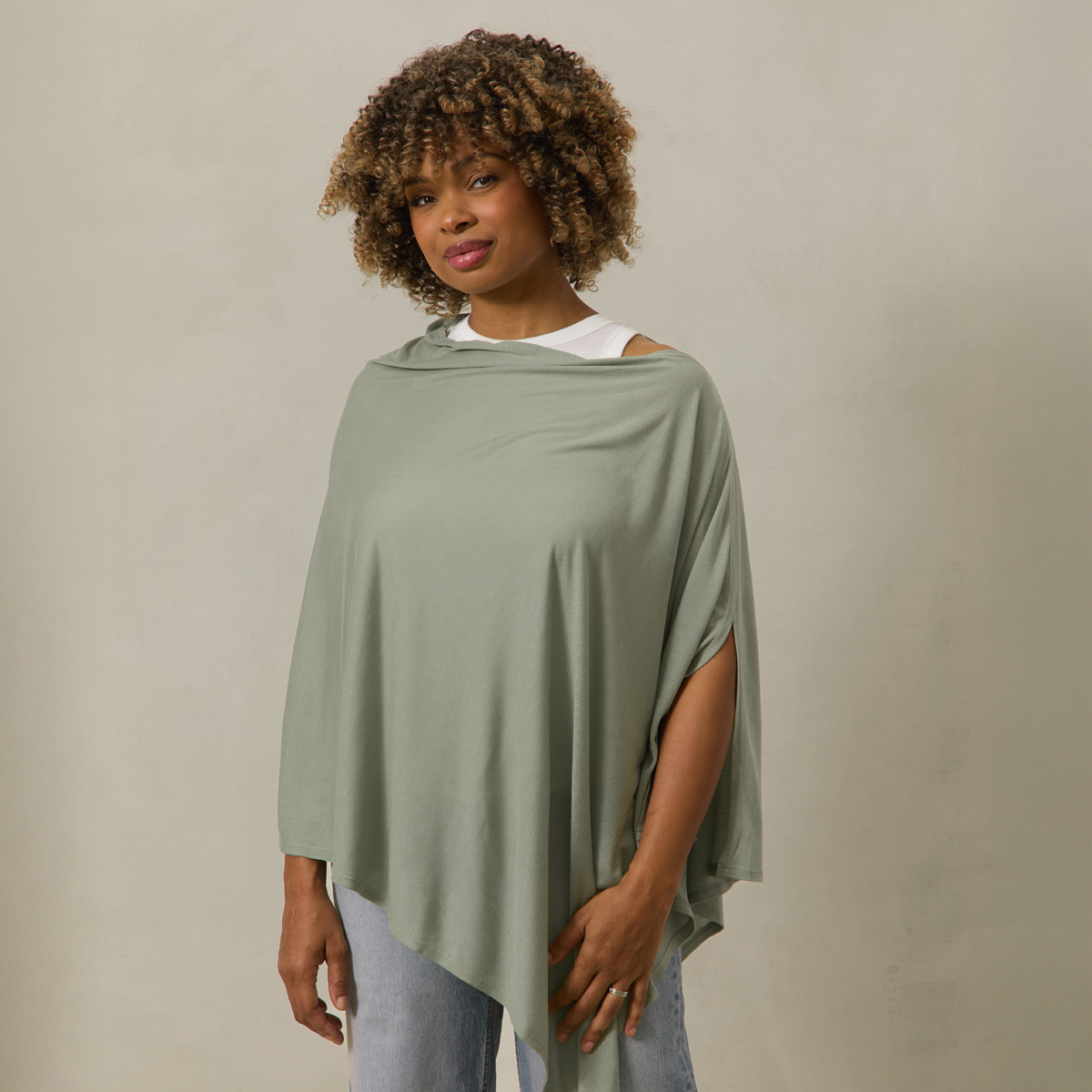 Solly Baby Nursing Cover - Ivy.