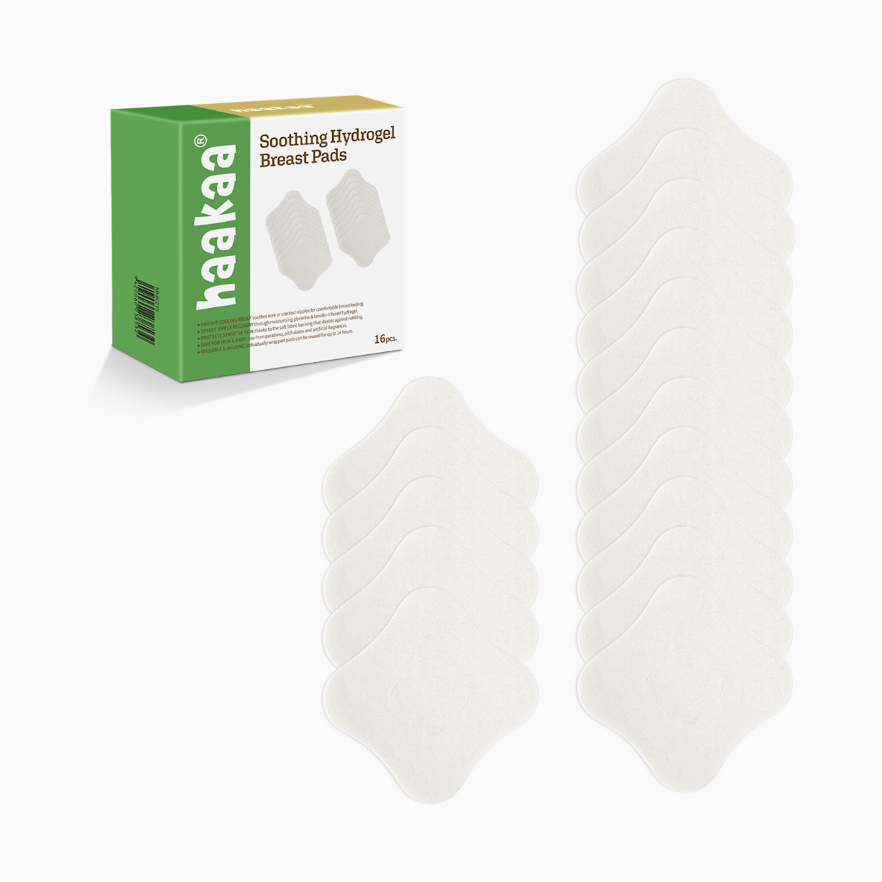 Haakaa Soothing Hydrogel Breast Pads - 16.