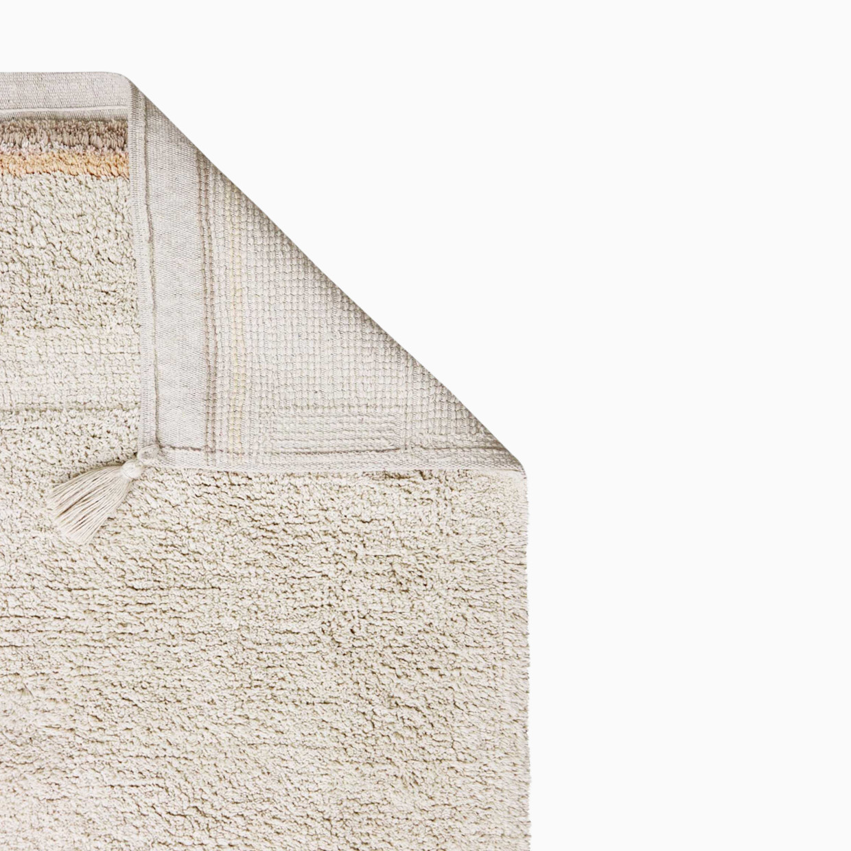 Lorena Canals Bloom Washable Rug - Natural, 4' 7" X 6' 7".