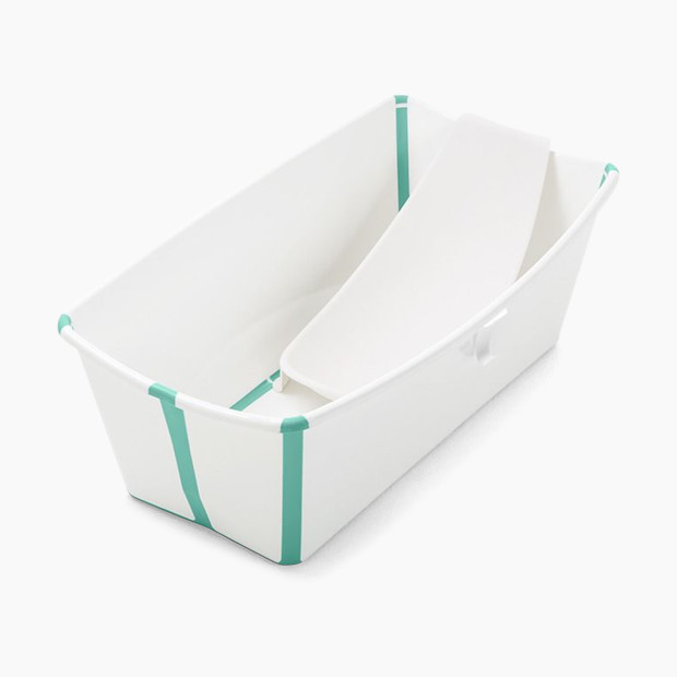 Stokke Flexi Bath with Newborn Support - White Aqua.