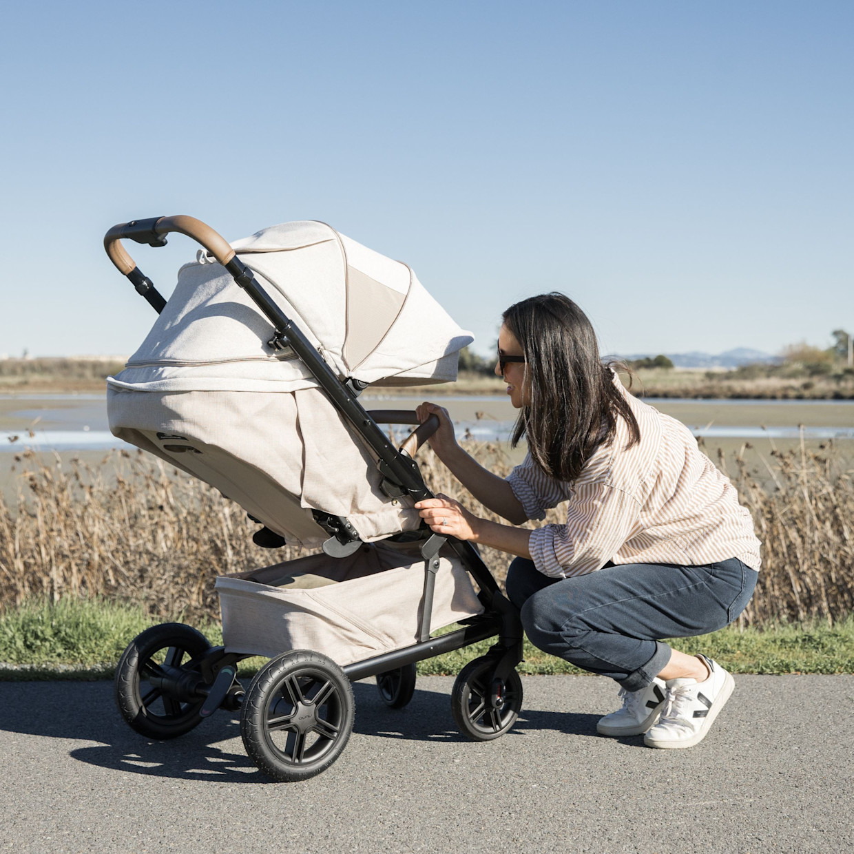 Nuna PIPA urbn & Nuna x Babylist TAVO next Travel System - Macaron.