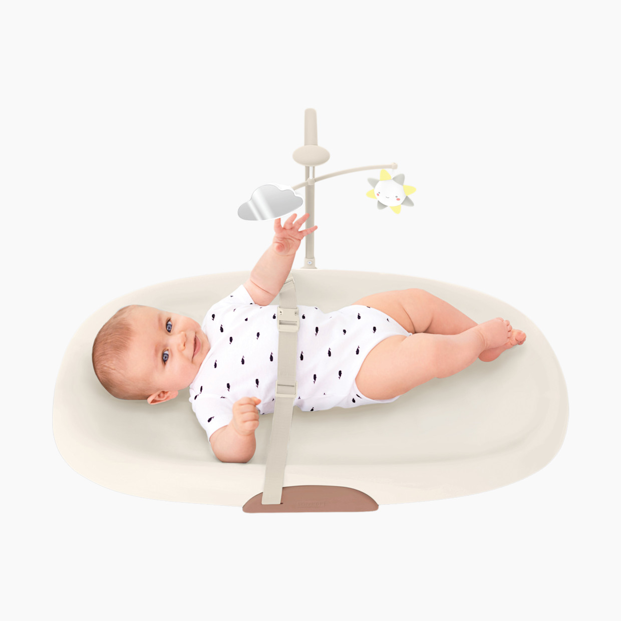 Skip Hop Nursery Style Wipe-Clean Changing Pad - Oat, 16" Width.