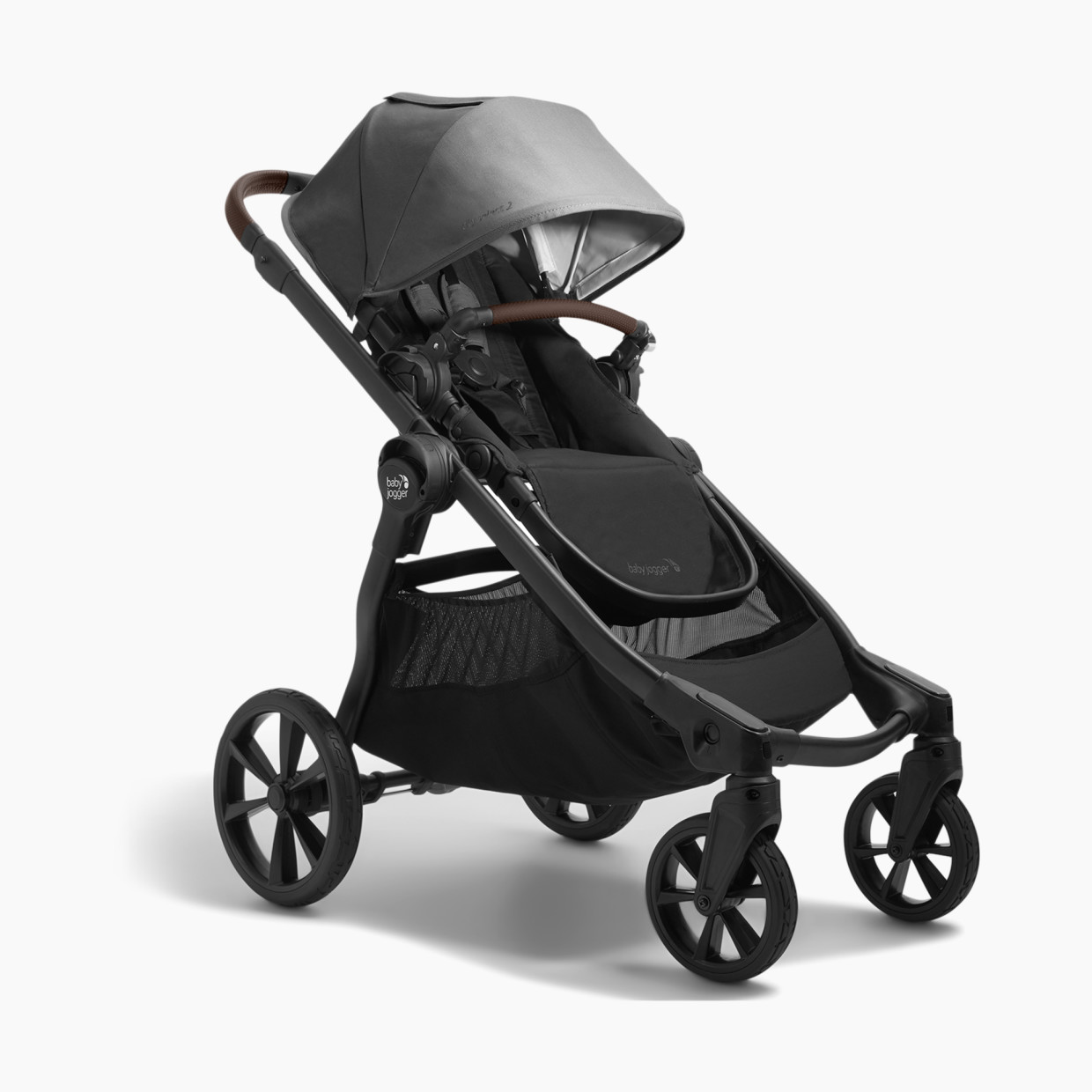 Baby Jogger City Select 2 Stroller, Eco Collection - Harbor Grey.